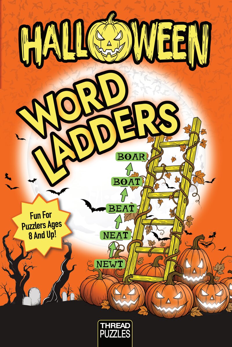 Halloween Word Ladders | Fun For Puzzlers Ages 8 And Up Thumbnail