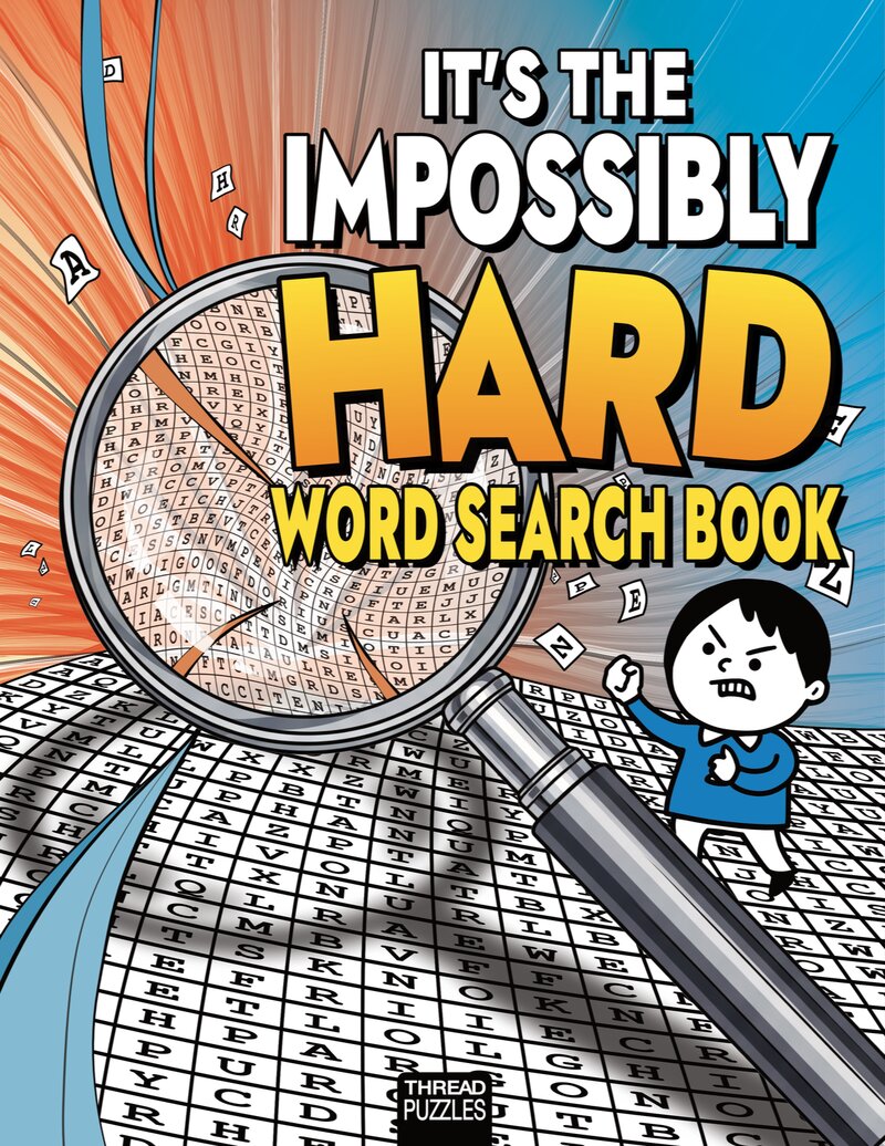It's The Impossibly Difficult Word Search Book Thumbnail